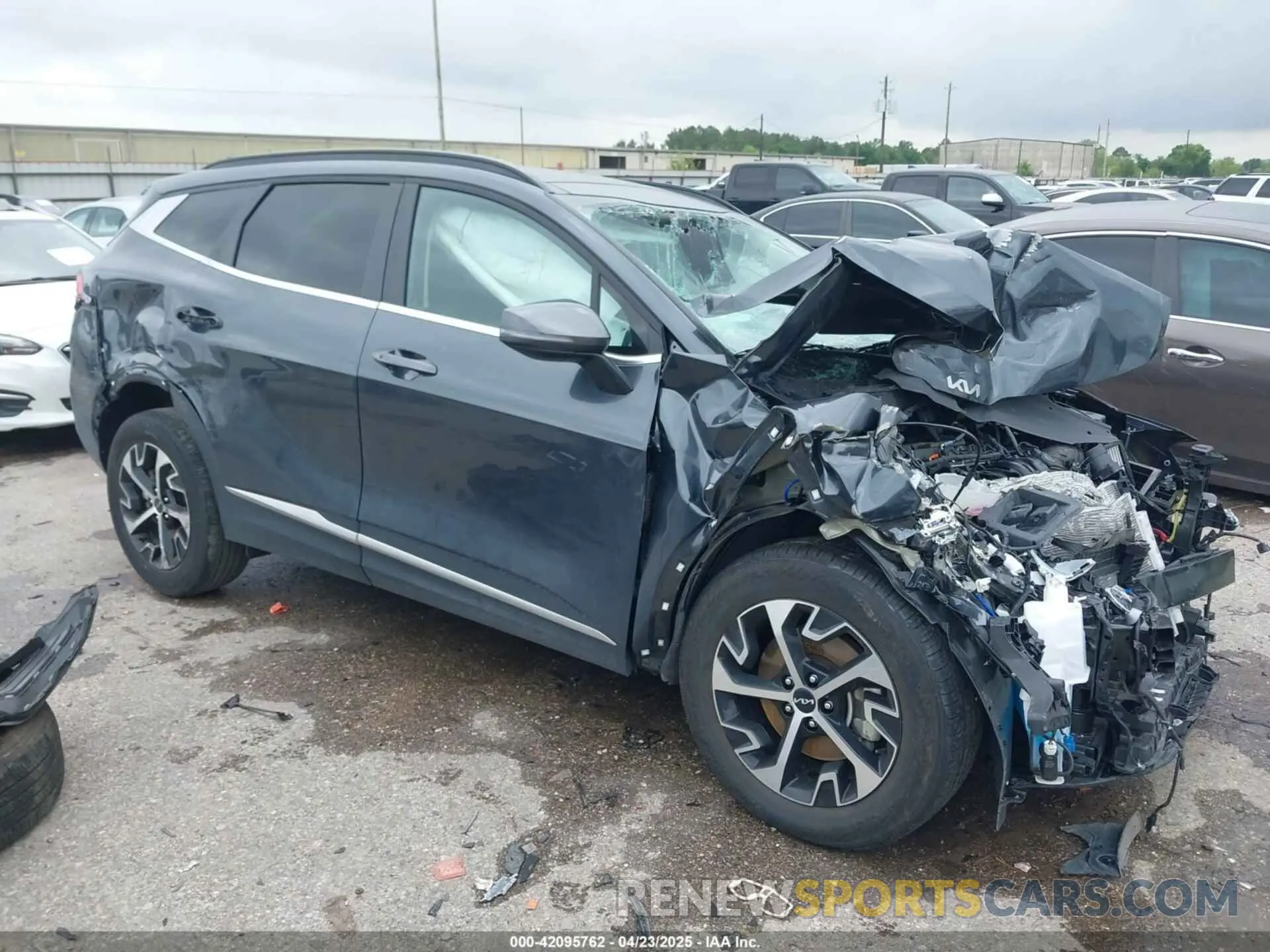 1 Photograph of a damaged car 5XJK33DF4SG241329 KIA SPORTAGE 2025