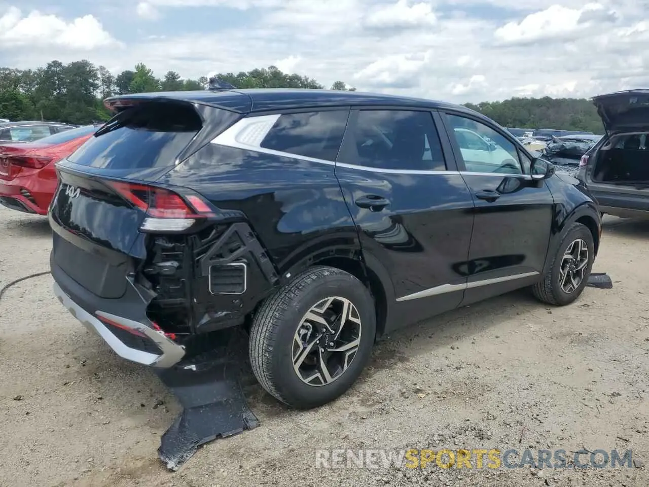 3 Photograph of a damaged car 5XYK23DF7SG319427 KIA SPORTAGE 2025