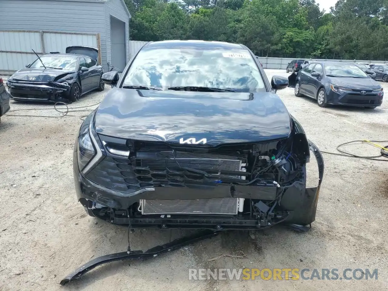 5 Photograph of a damaged car 5XYK23DF7SG319427 KIA SPORTAGE 2025