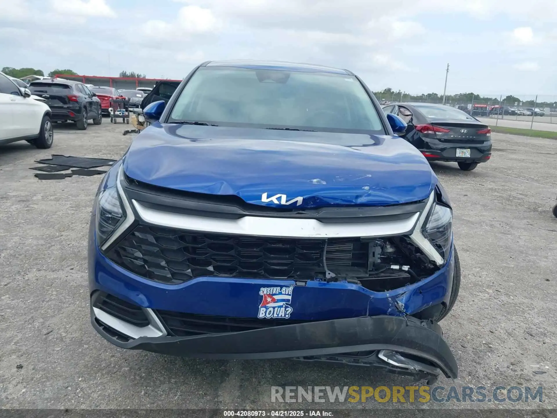 6 Photograph of a damaged car 5XYK33DF1SG231082 KIA SPORTAGE 2025
