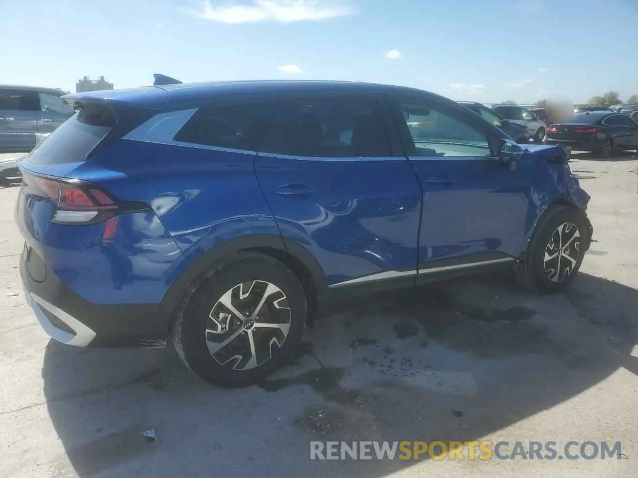 3 Photograph of a damaged car 5XYK33DF1SG291119 KIA SPORTAGE 2025