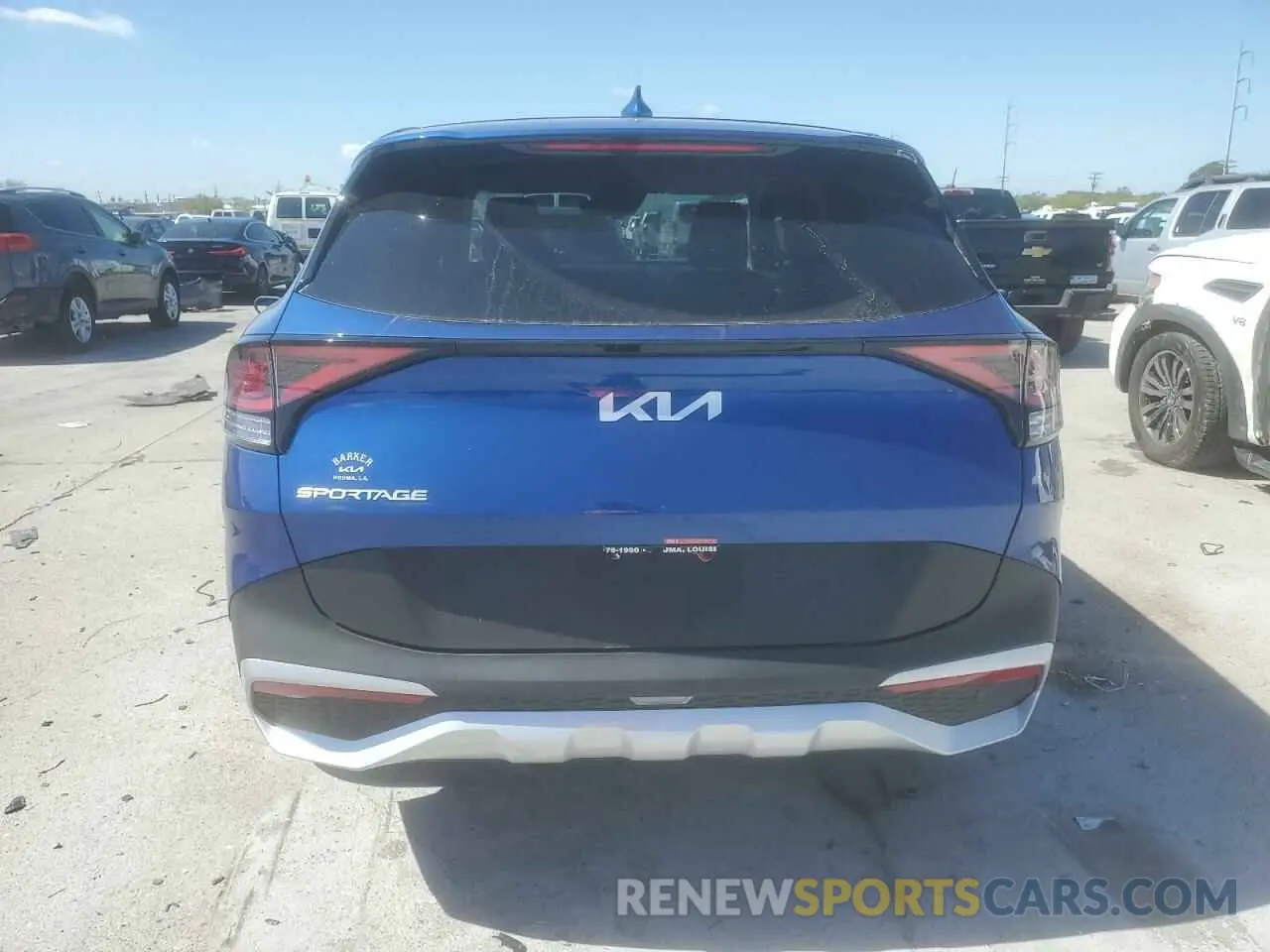 6 Photograph of a damaged car 5XYK33DF1SG291119 KIA SPORTAGE 2025