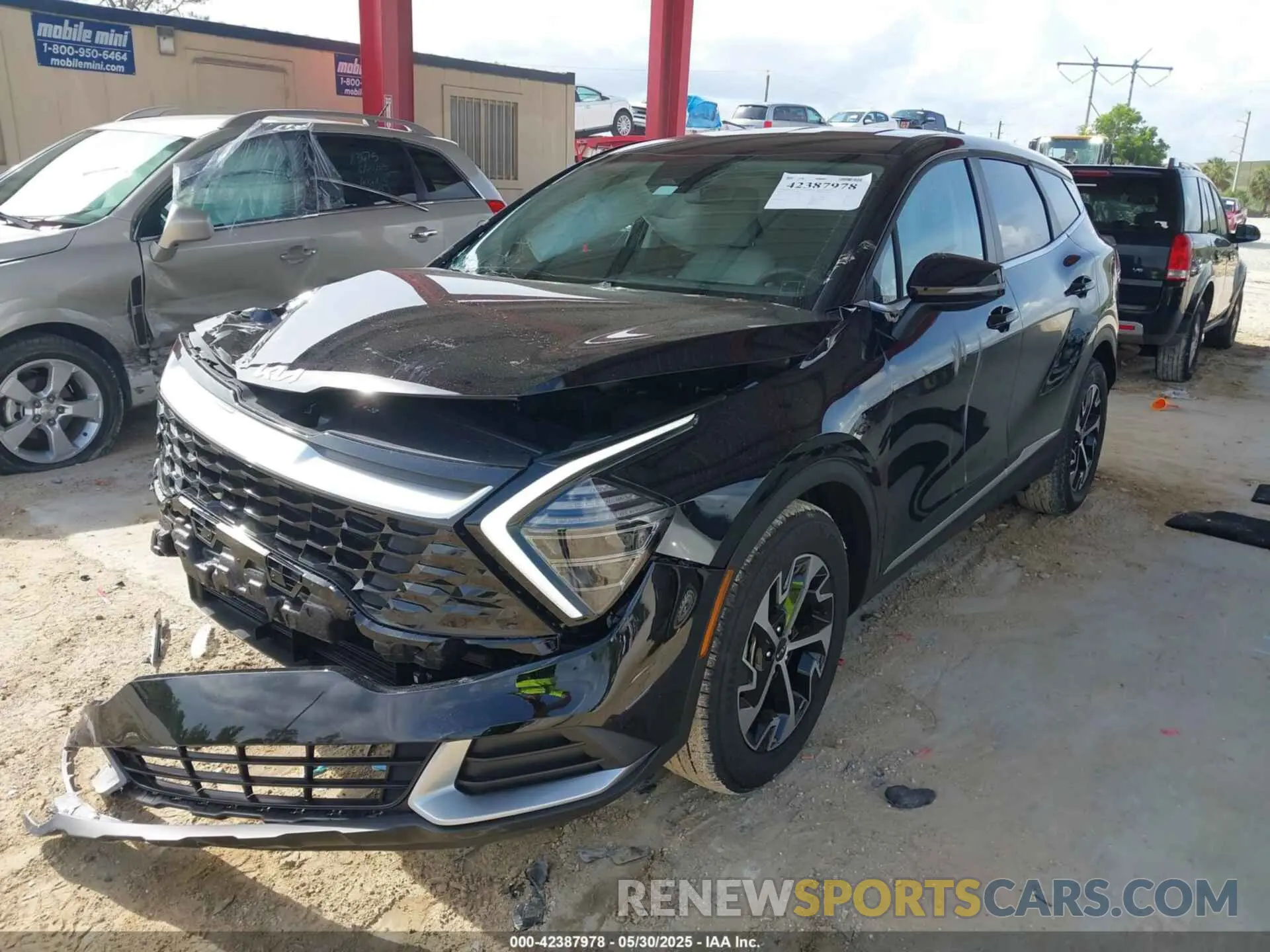 2 Photograph of a damaged car 5XYK33DF1SG303401 KIA SPORTAGE 2025