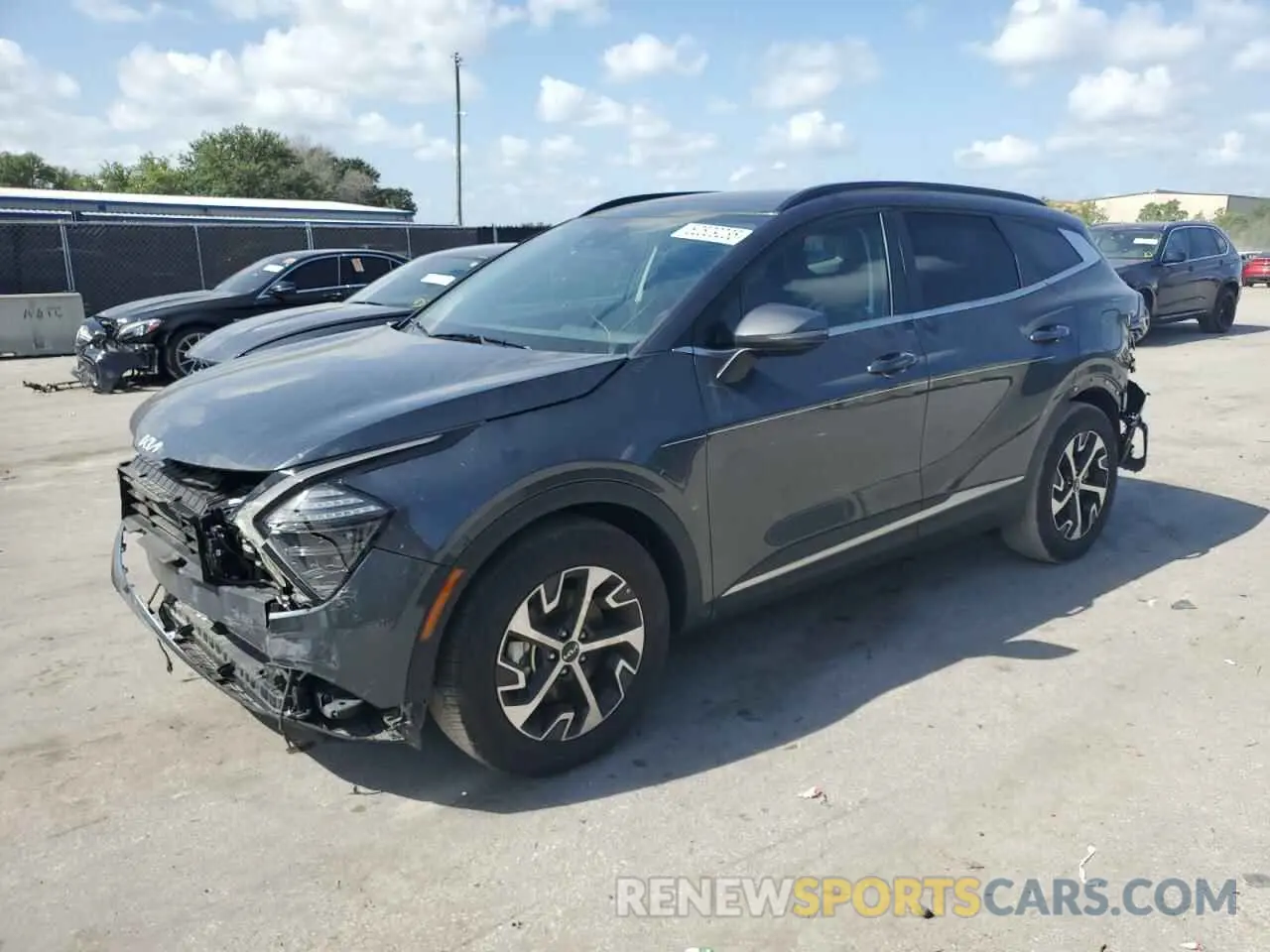 1 Photograph of a damaged car 5XYK33DF2SG242298 KIA SPORTAGE 2025