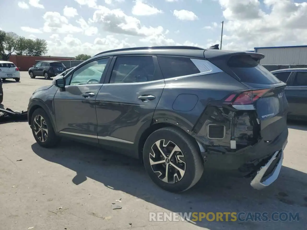 2 Photograph of a damaged car 5XYK33DF2SG242298 KIA SPORTAGE 2025