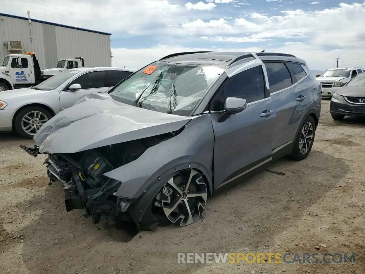 1 Photograph of a damaged car 5XYK33DF4SG266506 KIA SPORTAGE 2025