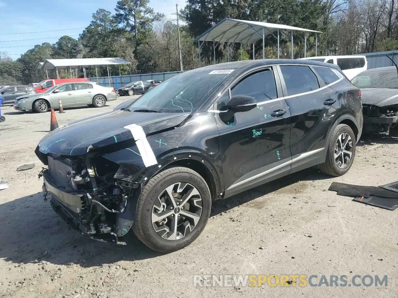 1 Photograph of a damaged car 5XYK33DF5SG277417 KIA SPORTAGE 2025