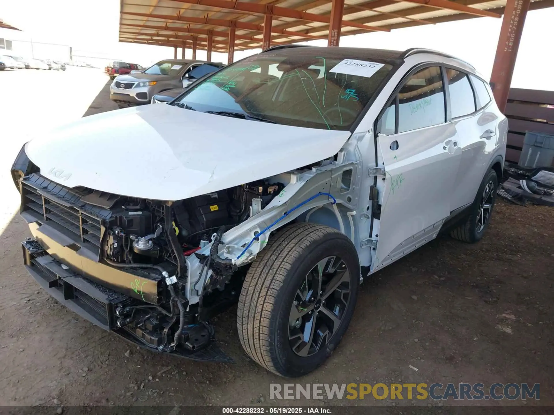 2 Photograph of a damaged car 5XYK33DF6SG320016 KIA SPORTAGE 2025