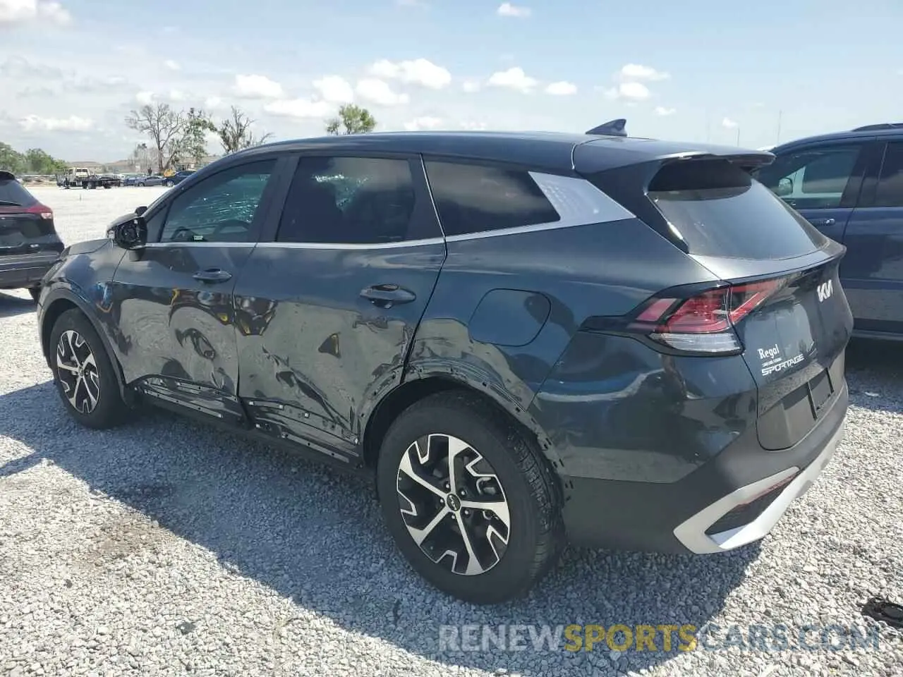 2 Photograph of a damaged car 5XYK33DF8SG235453 KIA SPORTAGE 2025