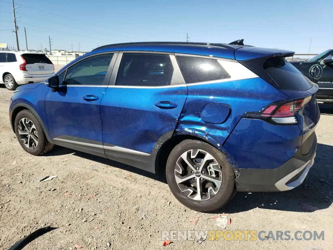 2 Photograph of a damaged car 5XYK33DF8SG243956 KIA SPORTAGE 2025