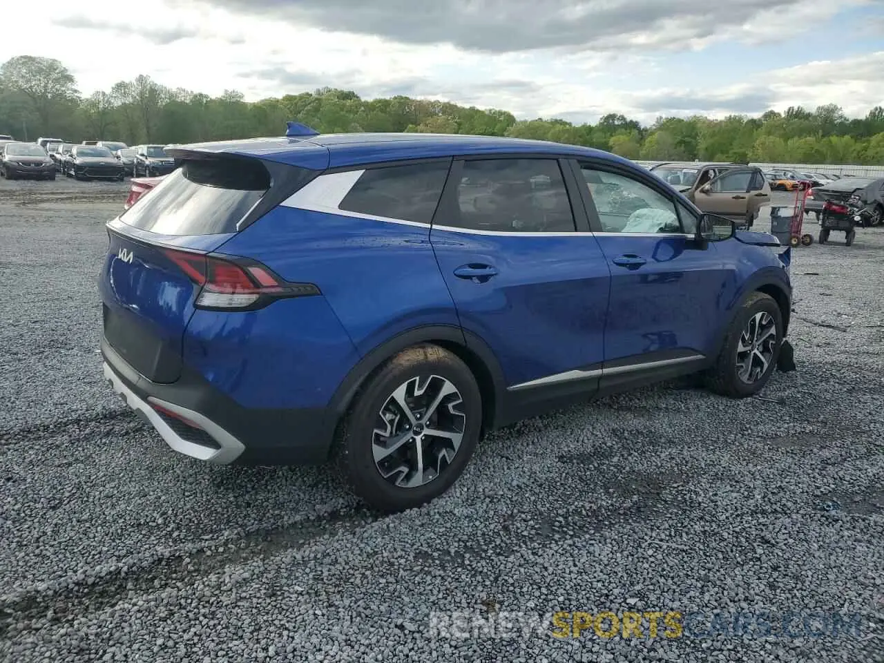 3 Photograph of a damaged car 5XYK33DF8SG282417 KIA SPORTAGE 2025
