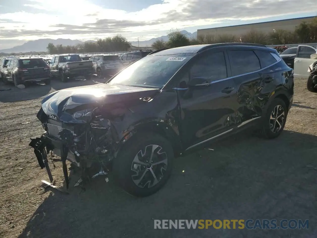 1 Photograph of a damaged car 5XYK33DF8SG284152 KIA SPORTAGE 2025