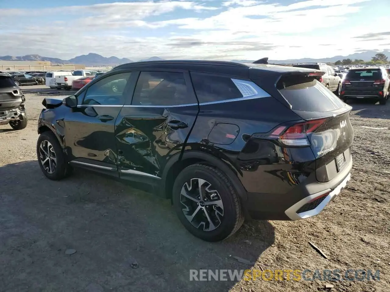 2 Photograph of a damaged car 5XYK33DF8SG284152 KIA SPORTAGE 2025