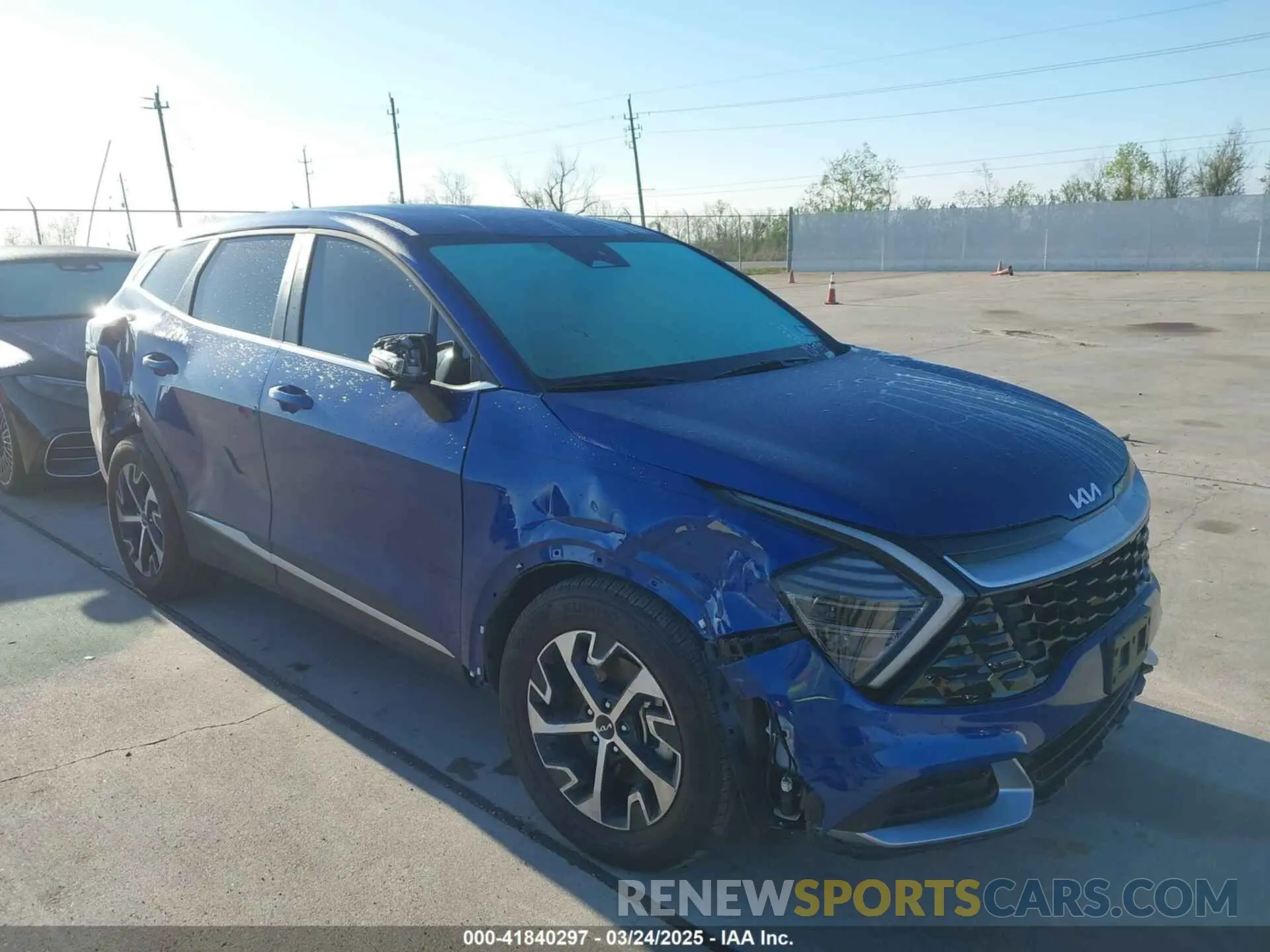 1 Photograph of a damaged car 5XYK33DF9SG242055 KIA SPORTAGE 2025