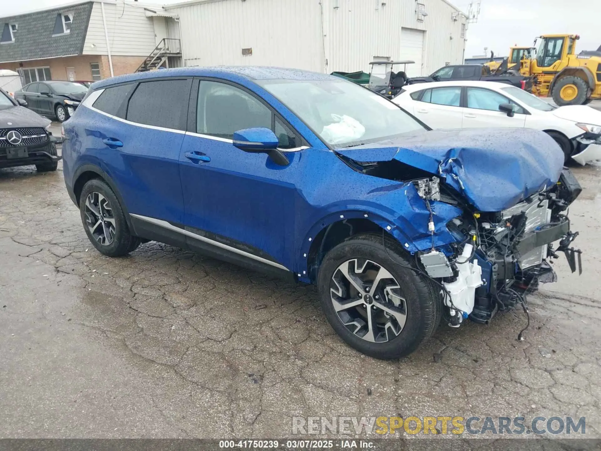 1 Photograph of a damaged car 5XYK33DF9SG295953 KIA SPORTAGE 2025