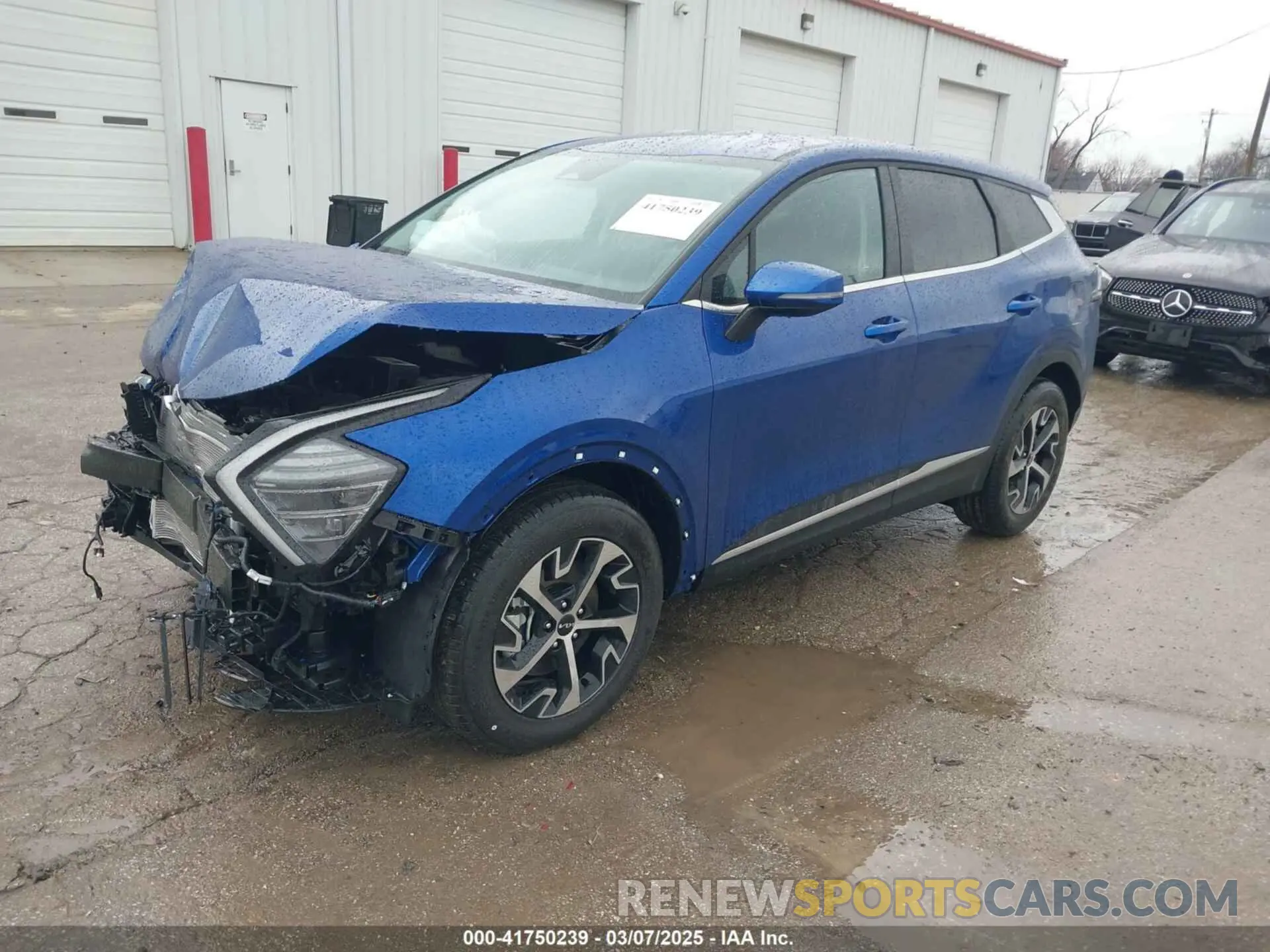 2 Photograph of a damaged car 5XYK33DF9SG295953 KIA SPORTAGE 2025