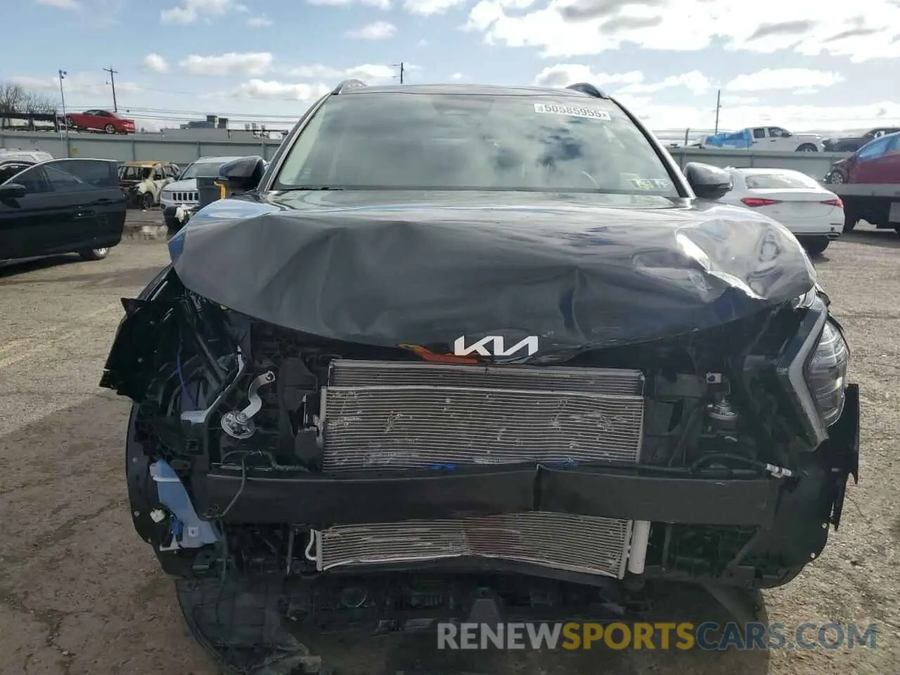 5 Photograph of a damaged car 5XYK3CDF3SG308597 KIA SPORTAGE 2025