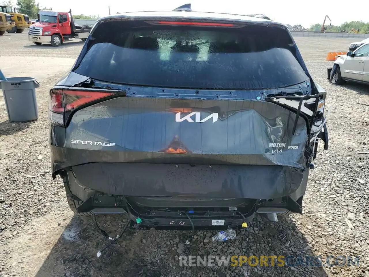 6 Photograph of a damaged car 5XYK3CDF6SG236746 KIA SPORTAGE 2025
