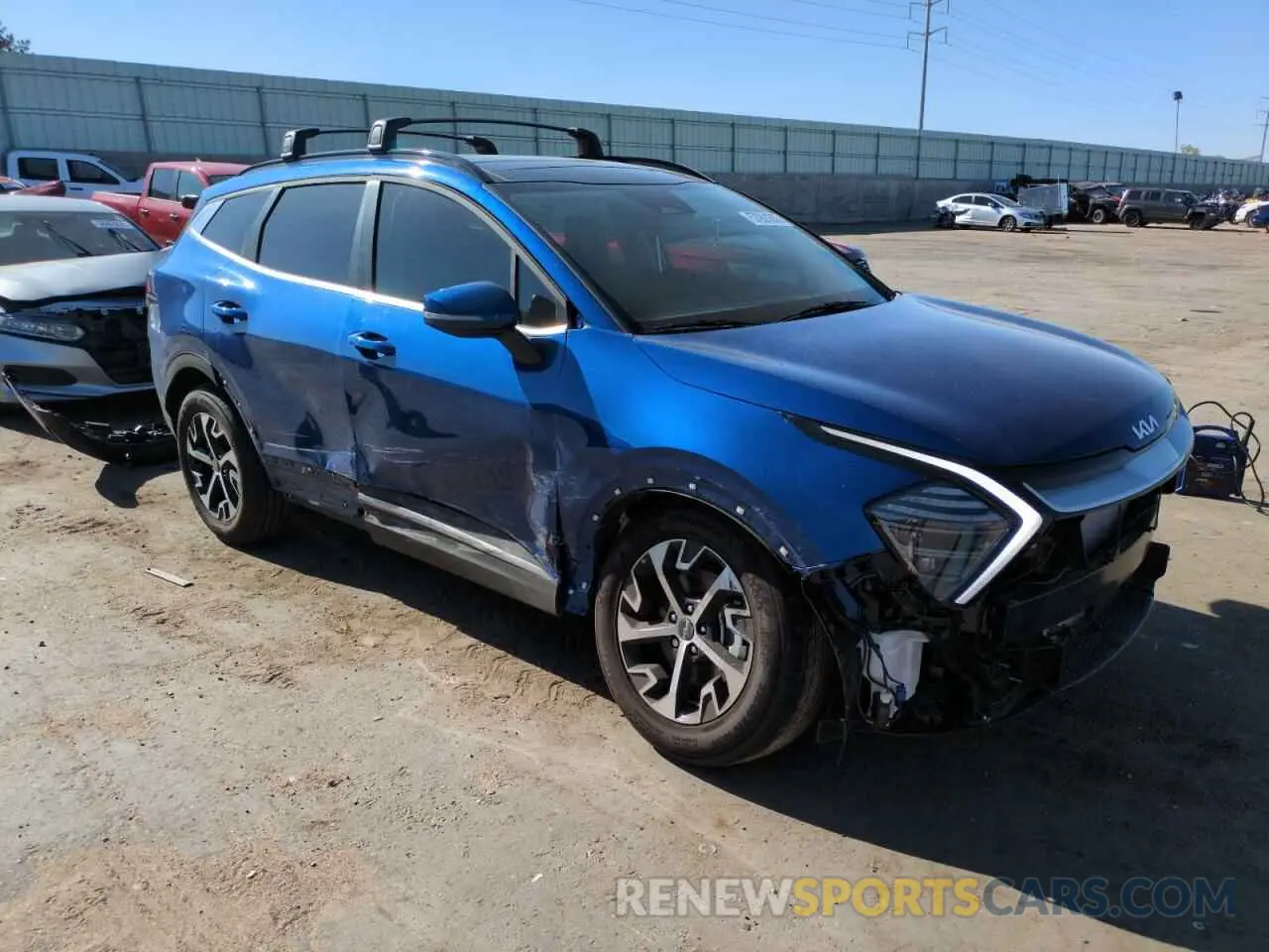 4 Photograph of a damaged car 5XYK3CDF9SG283835 KIA SPORTAGE 2025