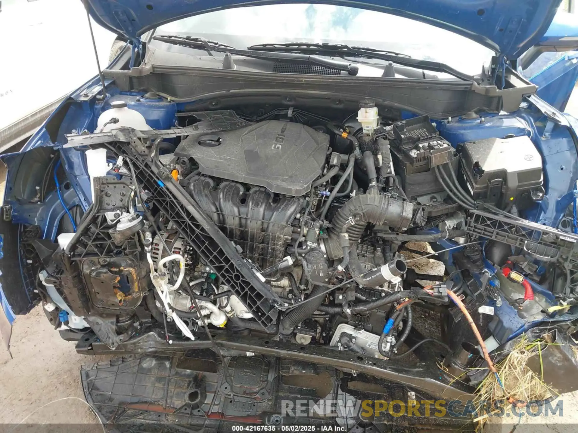 10 Photograph of a damaged car 5XYK3CDFXSG273654 KIA SPORTAGE 2025