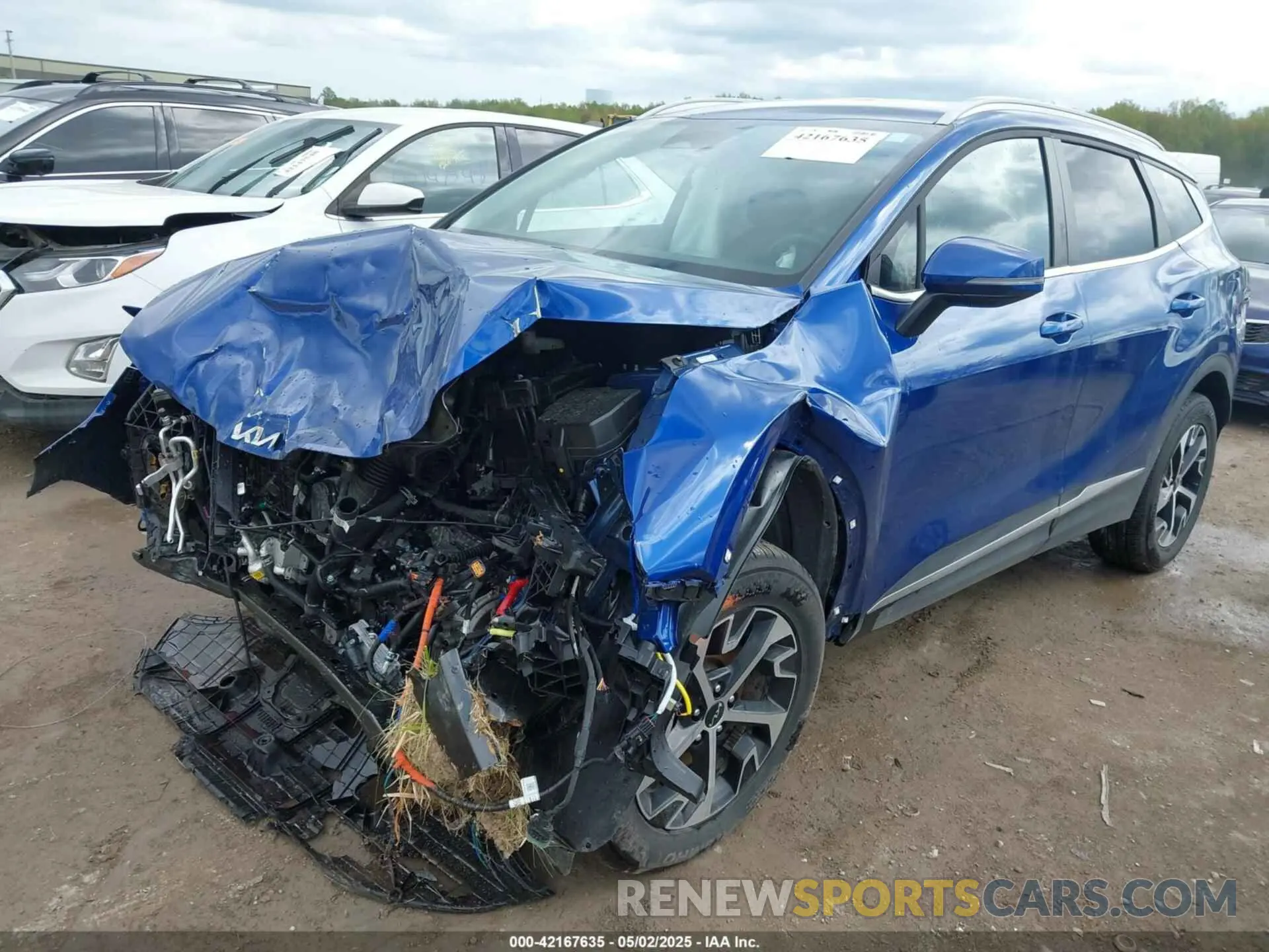 2 Photograph of a damaged car 5XYK3CDFXSG273654 KIA SPORTAGE 2025