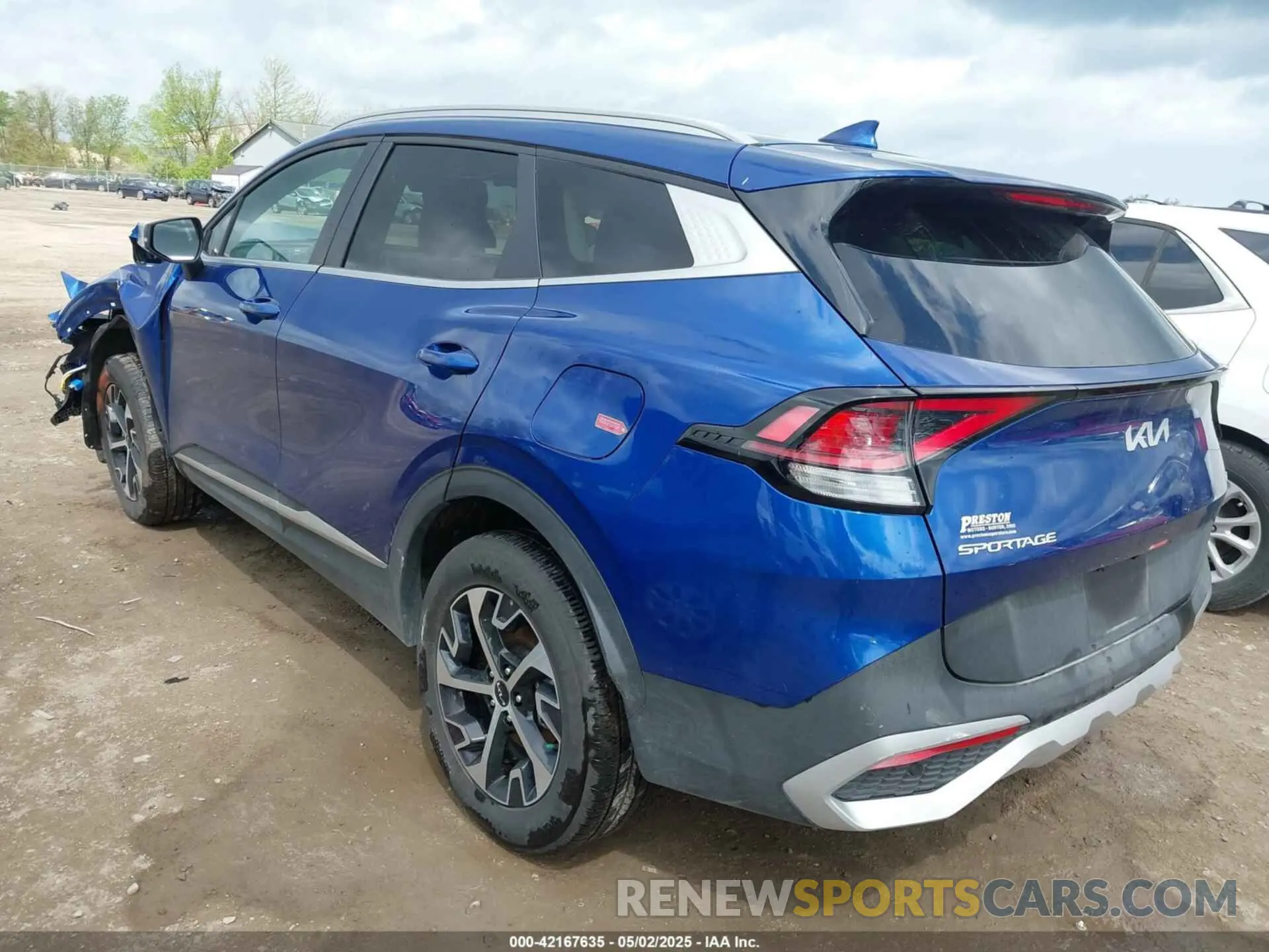 3 Photograph of a damaged car 5XYK3CDFXSG273654 KIA SPORTAGE 2025