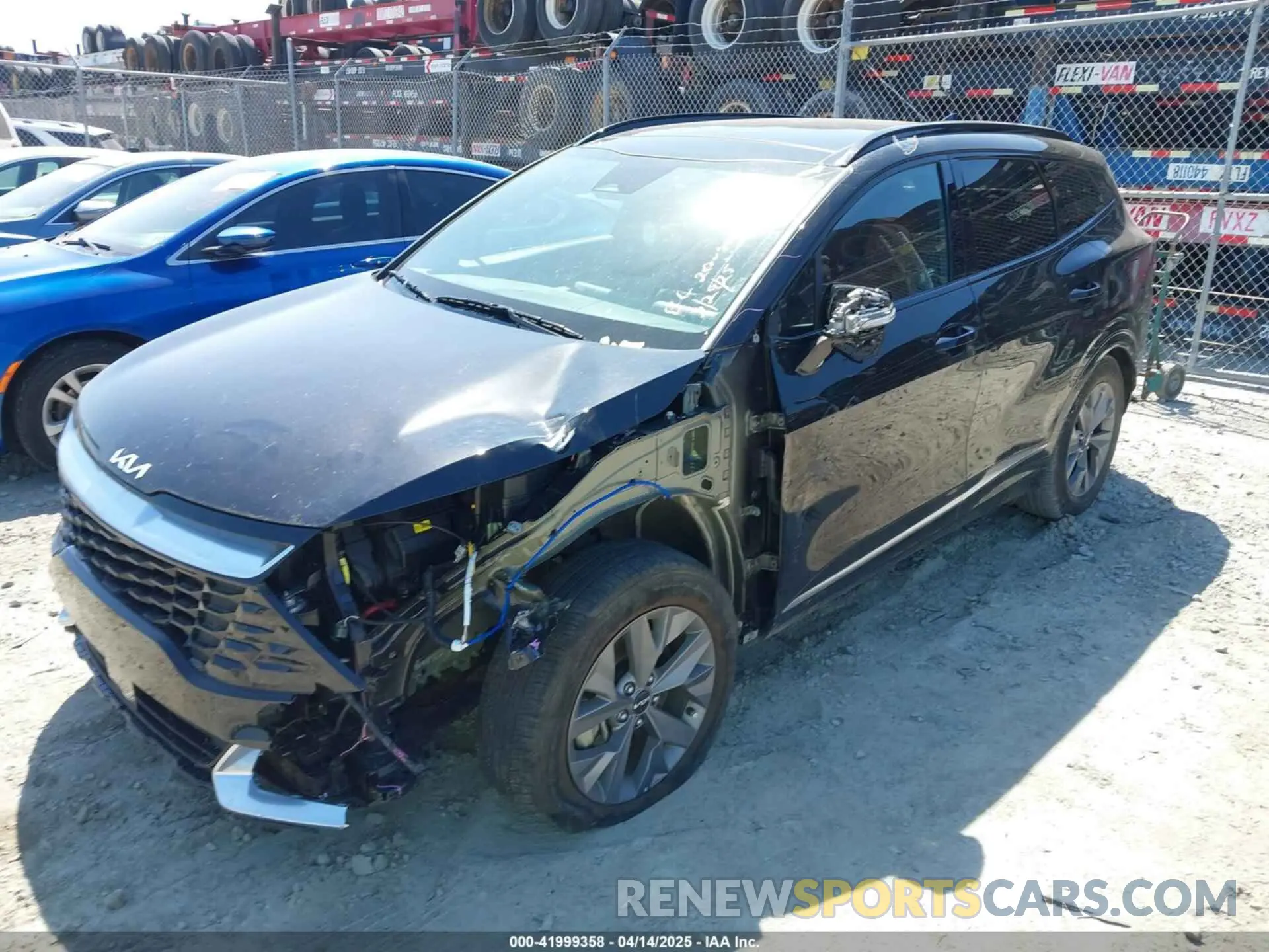 2 Photograph of a damaged car 5XYK43DF2SG237731 KIA SPORTAGE 2025
