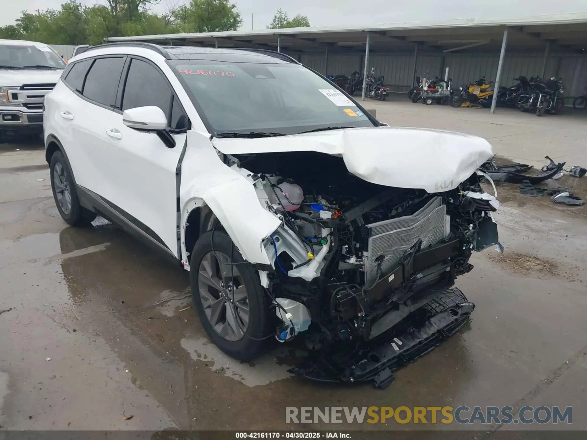 1 Photograph of a damaged car 5XYK43DF9SG295349 KIA SPORTAGE 2025