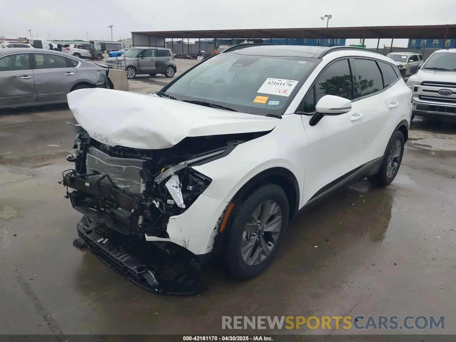 2 Photograph of a damaged car 5XYK43DF9SG295349 KIA SPORTAGE 2025
