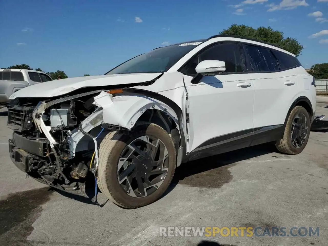 1 Photograph of a damaged car 5XYK53DF1SG271706 KIA SPORTAGE 2025