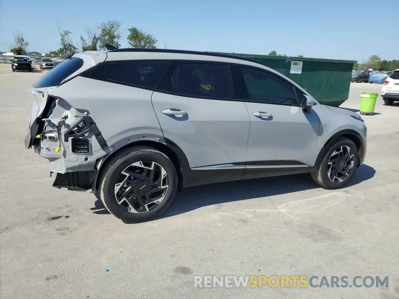 3 Photograph of a damaged car 5XYK53DF3SG311879 KIA SPORTAGE 2025