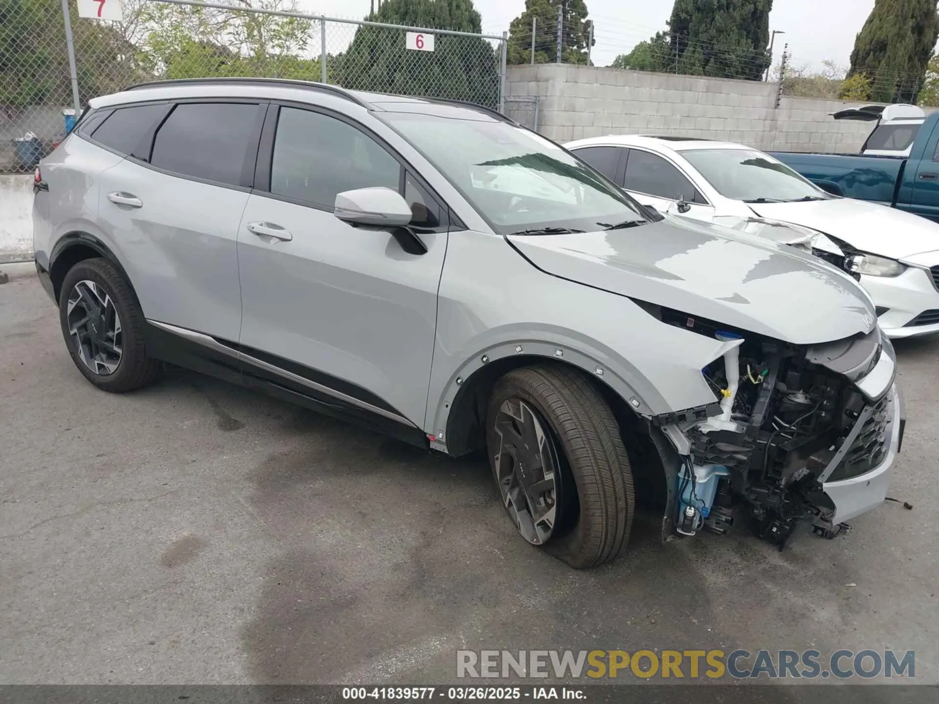 1 Photograph of a damaged car 5XYK53DF4SG253958 KIA SPORTAGE 2025
