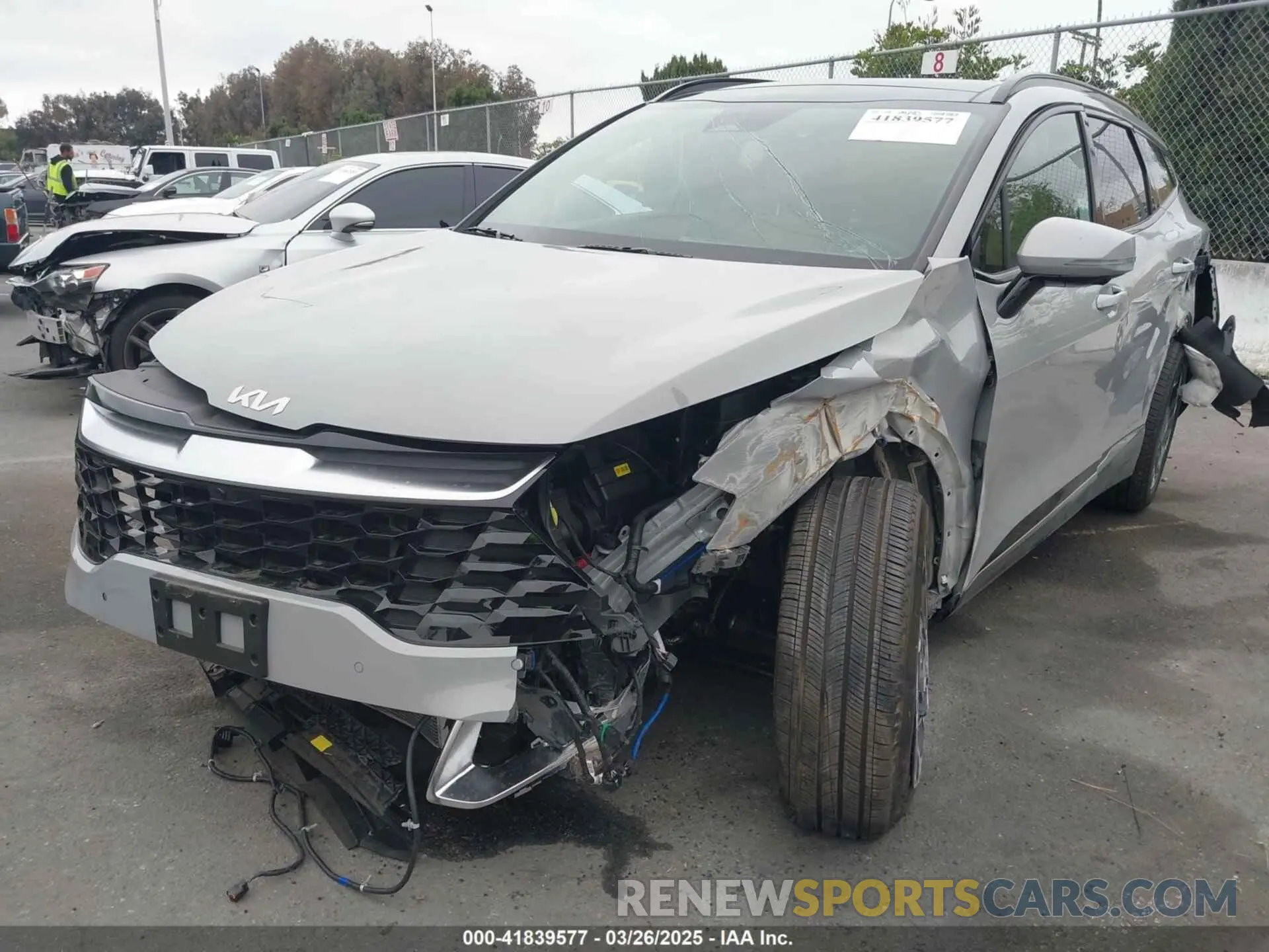 2 Photograph of a damaged car 5XYK53DF4SG253958 KIA SPORTAGE 2025
