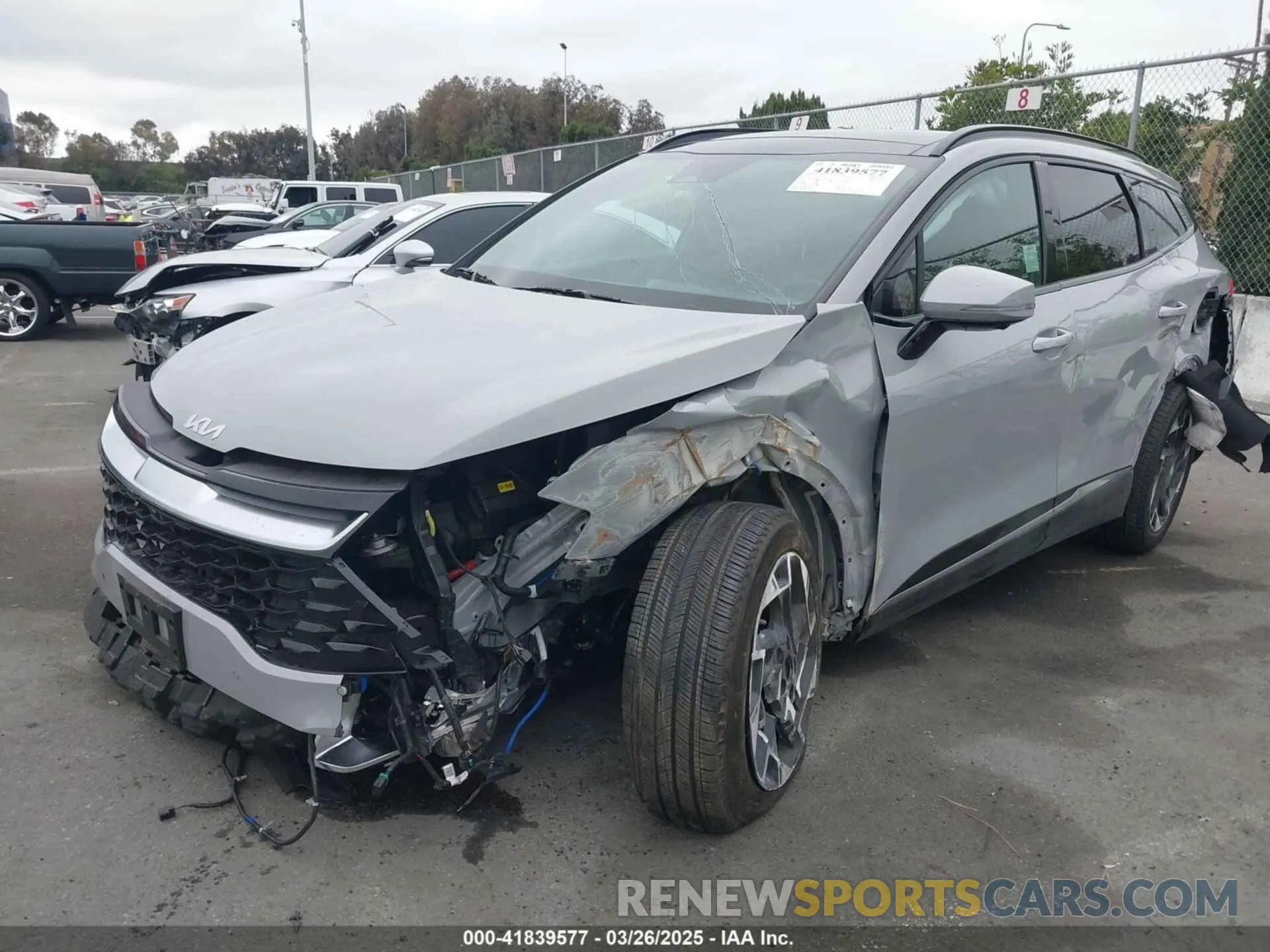 6 Photograph of a damaged car 5XYK53DF4SG253958 KIA SPORTAGE 2025