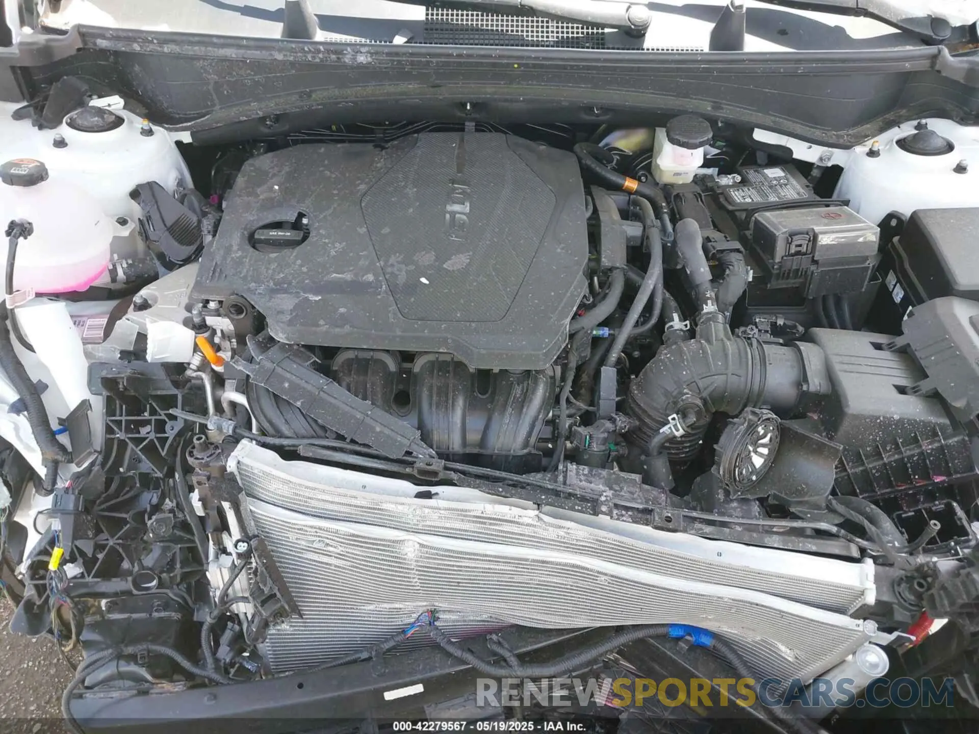10 Photograph of a damaged car 5XYK53DF8SG295372 KIA SPORTAGE 2025