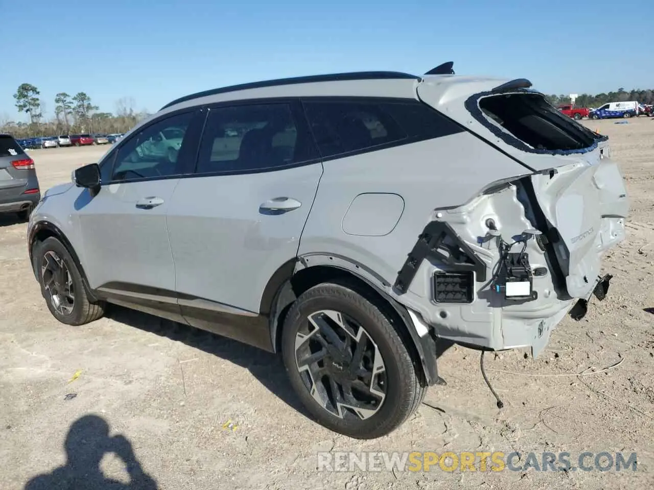 2 Photograph of a damaged car 5XYK5CDFXSG256282 KIA SPORTAGE 2025