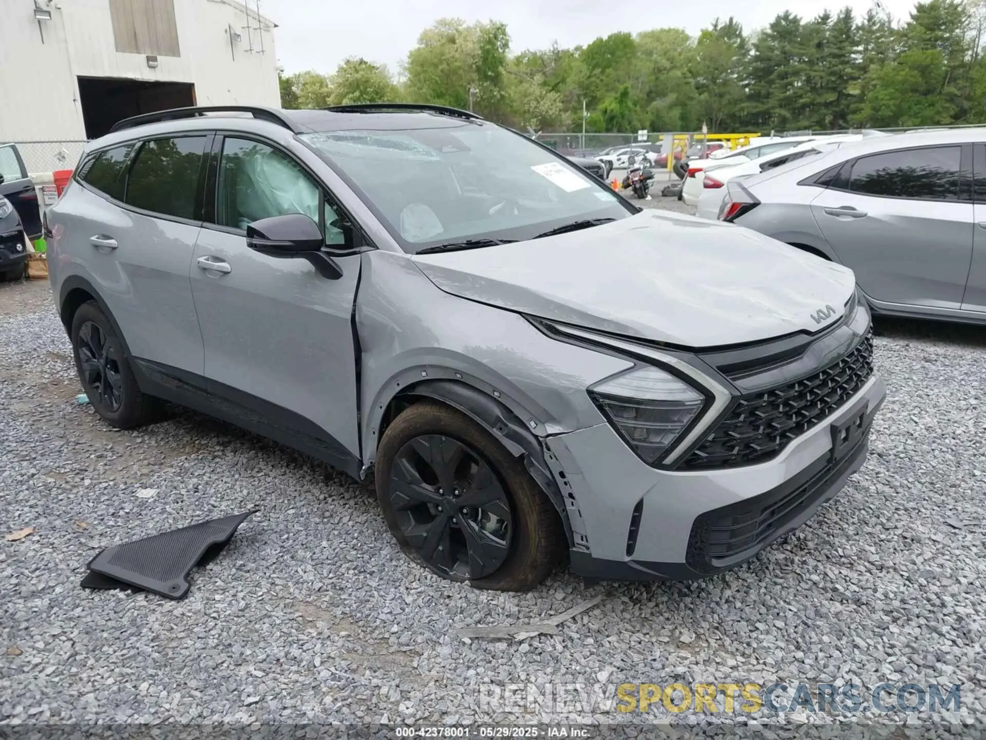 1 Photograph of a damaged car 5XYK6CDF6SG279815 KIA SPORTAGE 2025