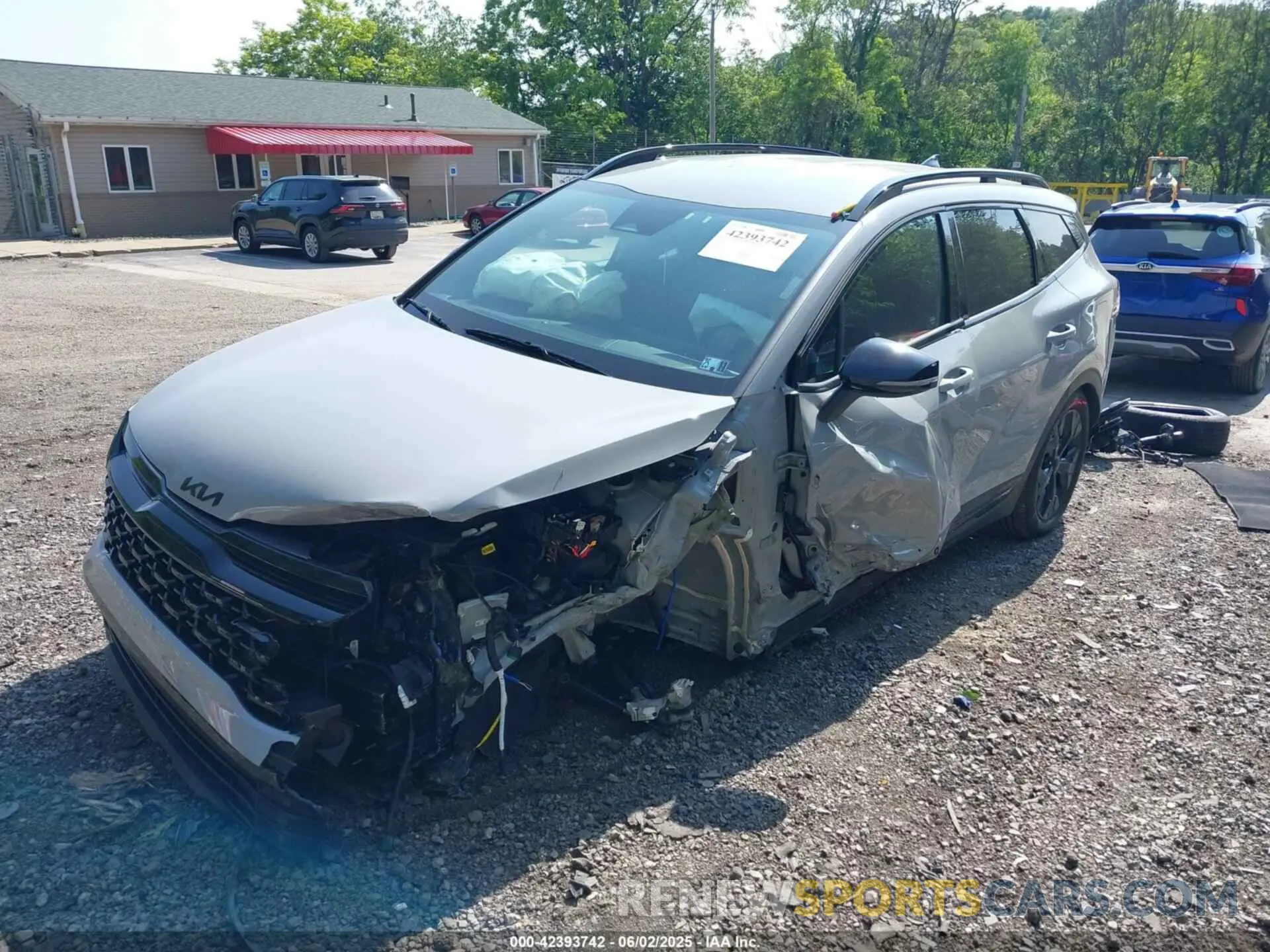 2 Photograph of a damaged car 5XYK6CDF7SG279676 KIA SPORTAGE 2025