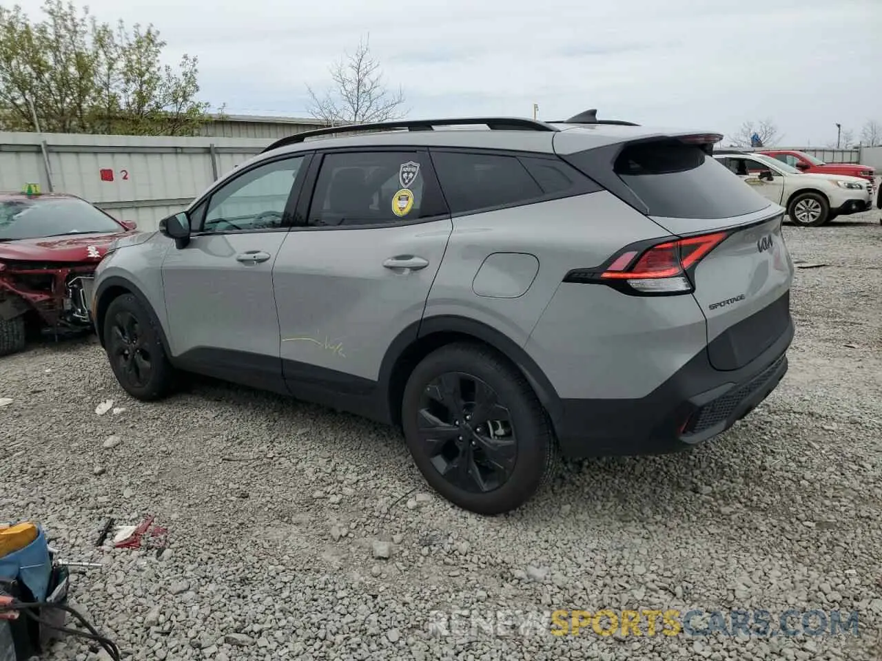 2 Photograph of a damaged car 5XYK6CDF9SG251944 KIA SPORTAGE 2025