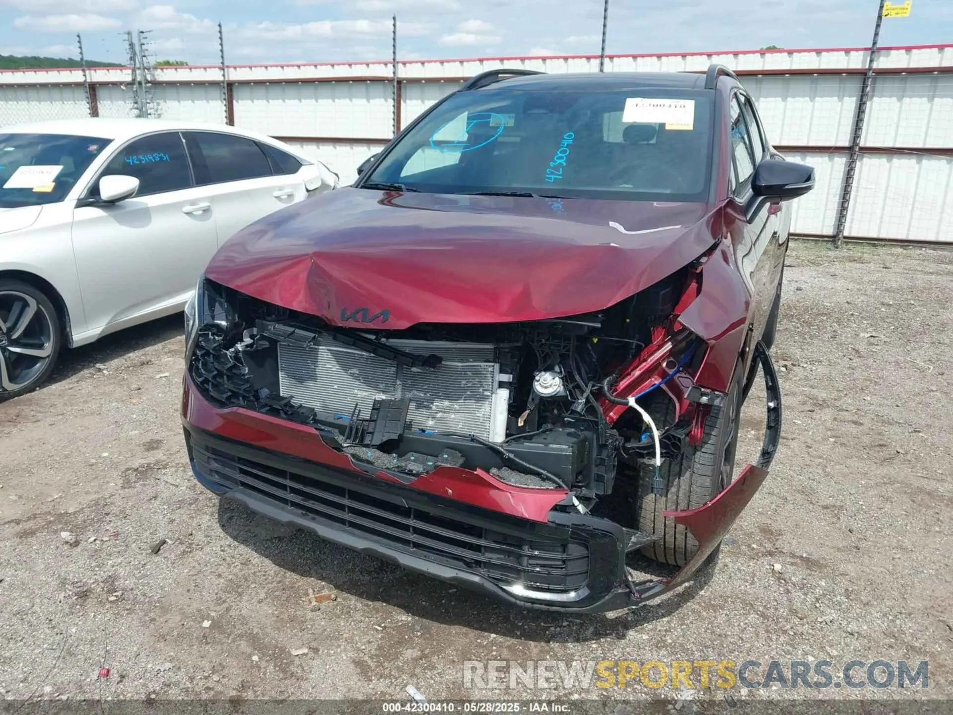 6 Photograph of a damaged car 5XYK6CDF9SG317294 KIA SPORTAGE 2025