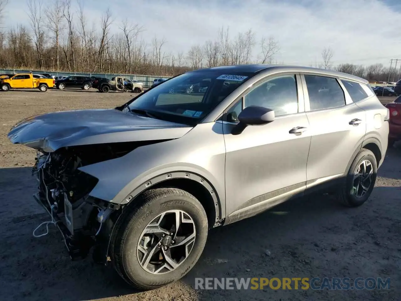 1 Photograph of a damaged car KNDPUCDF1S7346992 KIA SPORTAGE 2025