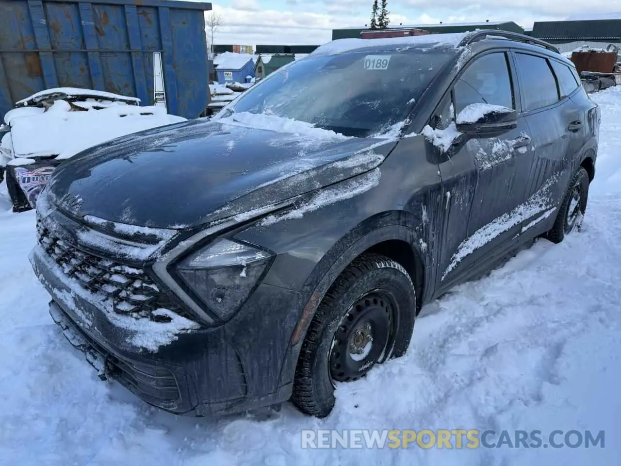 1 Photograph of a damaged car KNDPUCDF9S7350014 KIA SPORTAGE 2025