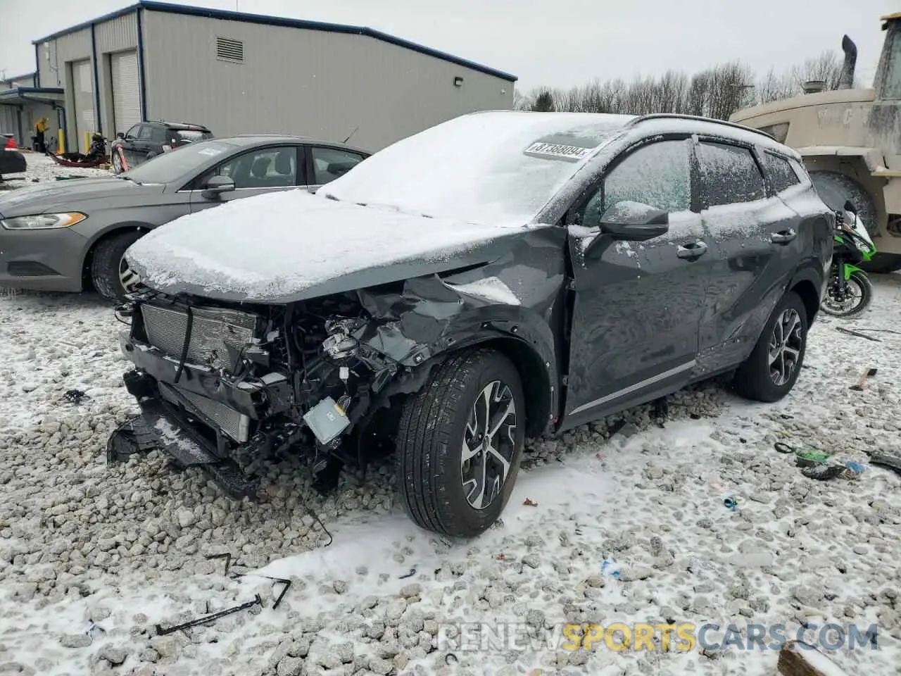 1 Photograph of a damaged car KNDPVCDF6S7333961 KIA SPORTAGE 2025