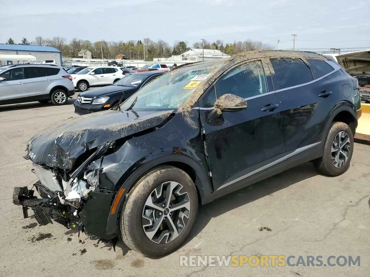 1 Photograph of a damaged car KNDPVCDG7S7212560 KIA SPORTAGE 2025