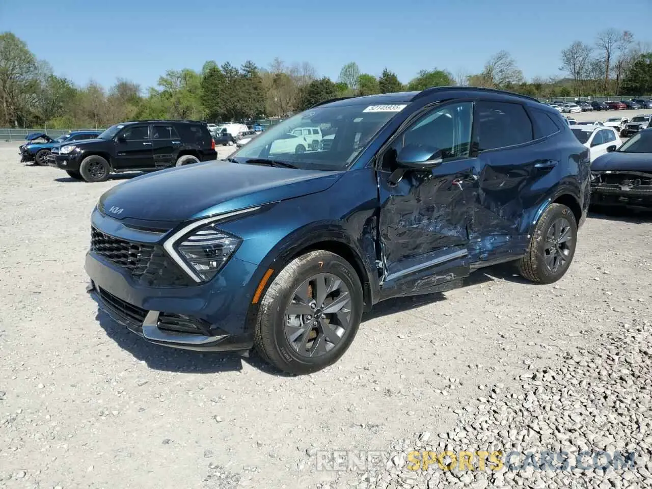 1 Photograph of a damaged car KNDPXCDG3S7187960 KIA SPORTAGE 2025