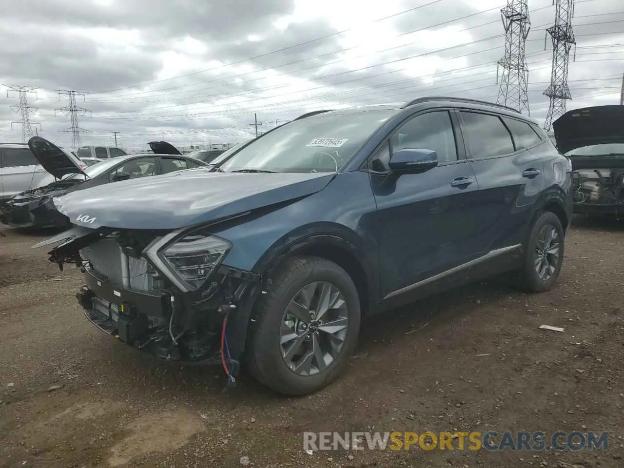 1 Photograph of a damaged car KNDPXCDG3S7200335 KIA SPORTAGE 2025