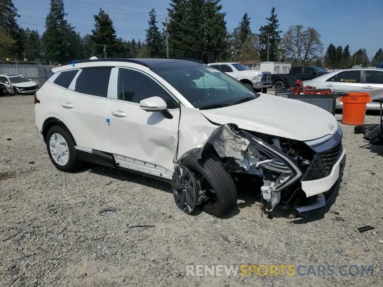 4 Photograph of a damaged car KNDPXCDG5S7228122 KIA SPORTAGE 2025