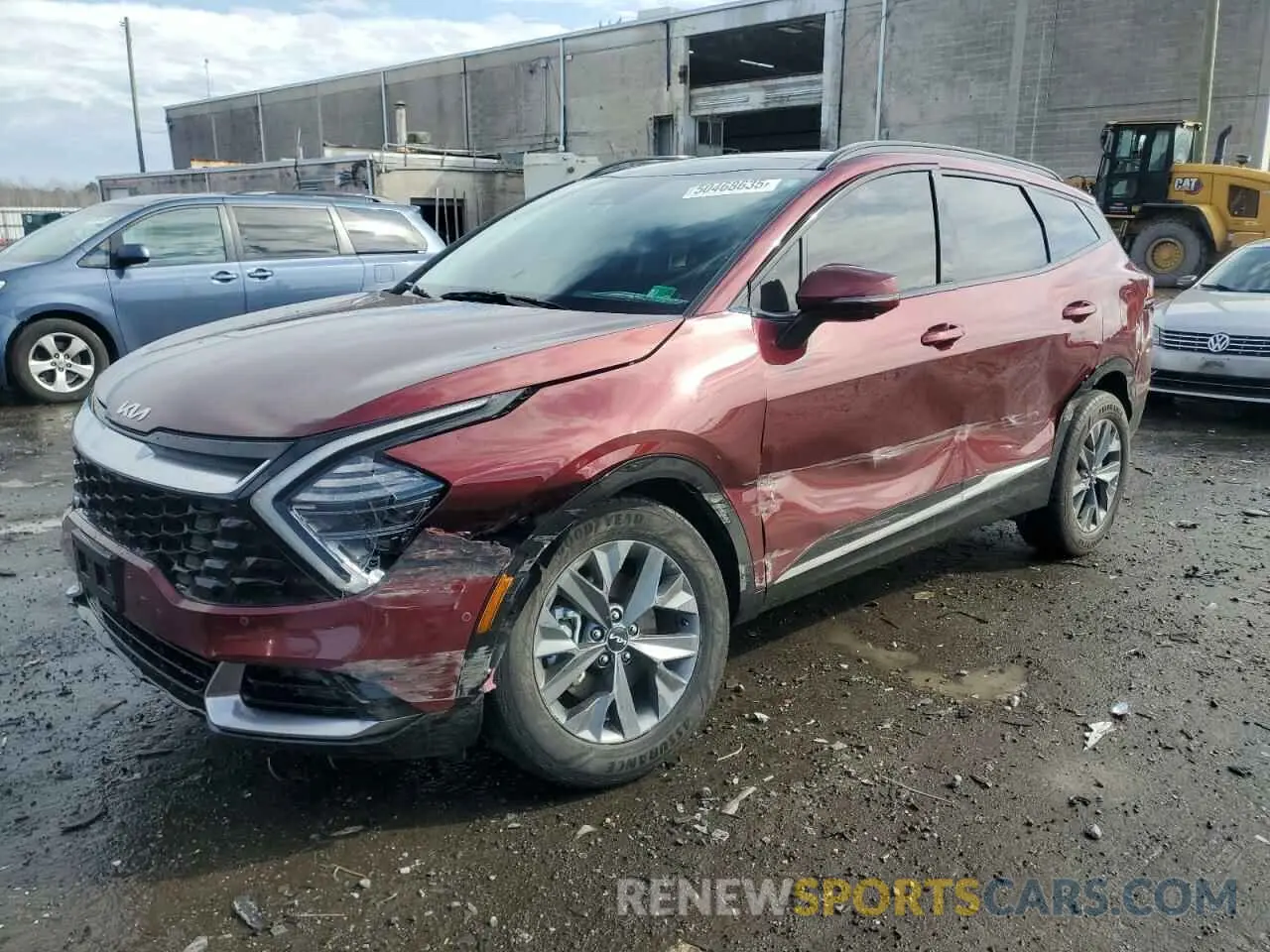 1 Photograph of a damaged car KNDPXCDGXS7206326 KIA SPORTAGE 2025