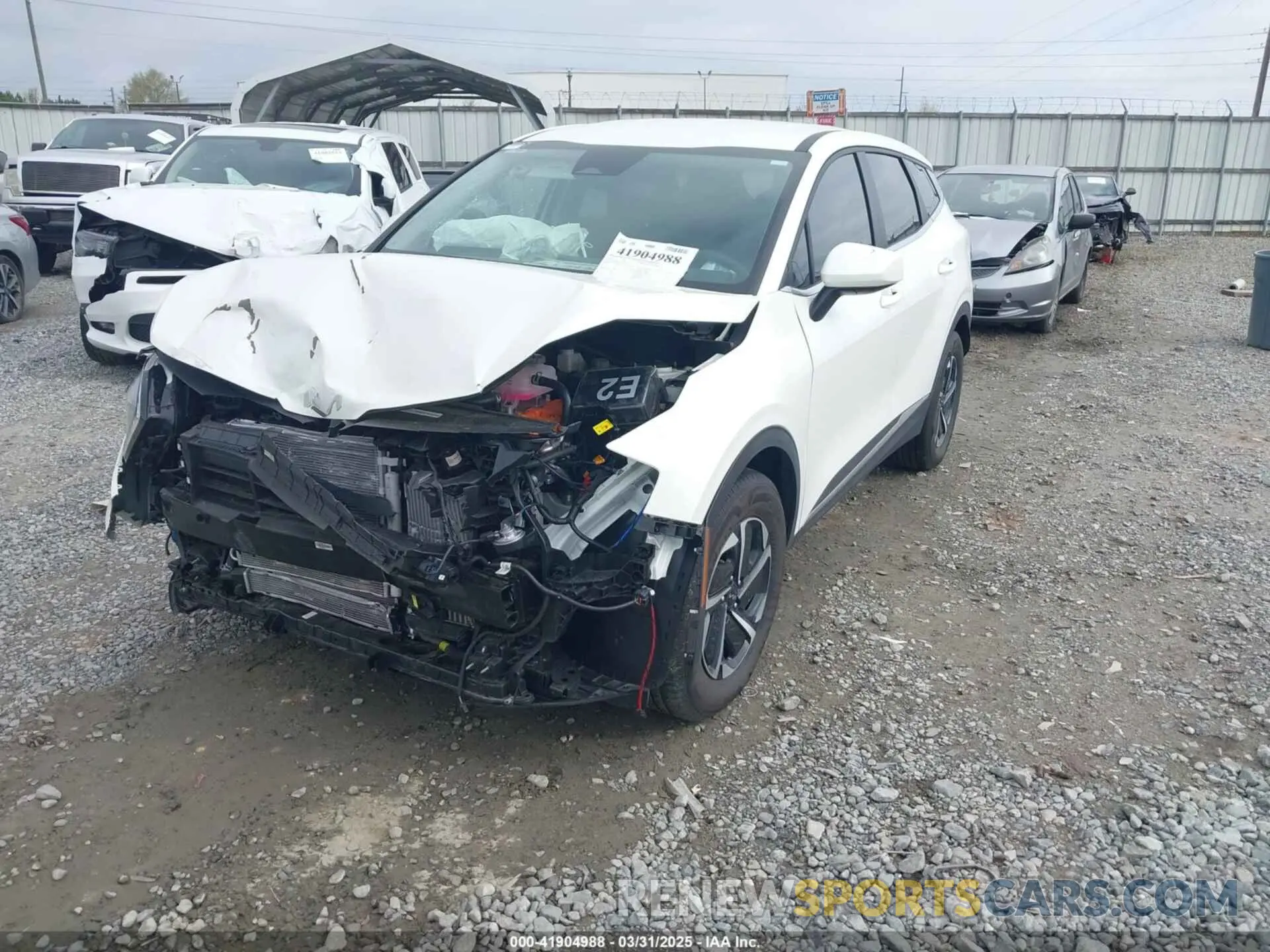 6 Photograph of a damaged car KNDPU3AG0P7091630 KIA SPORTAGE HYBRID 2023