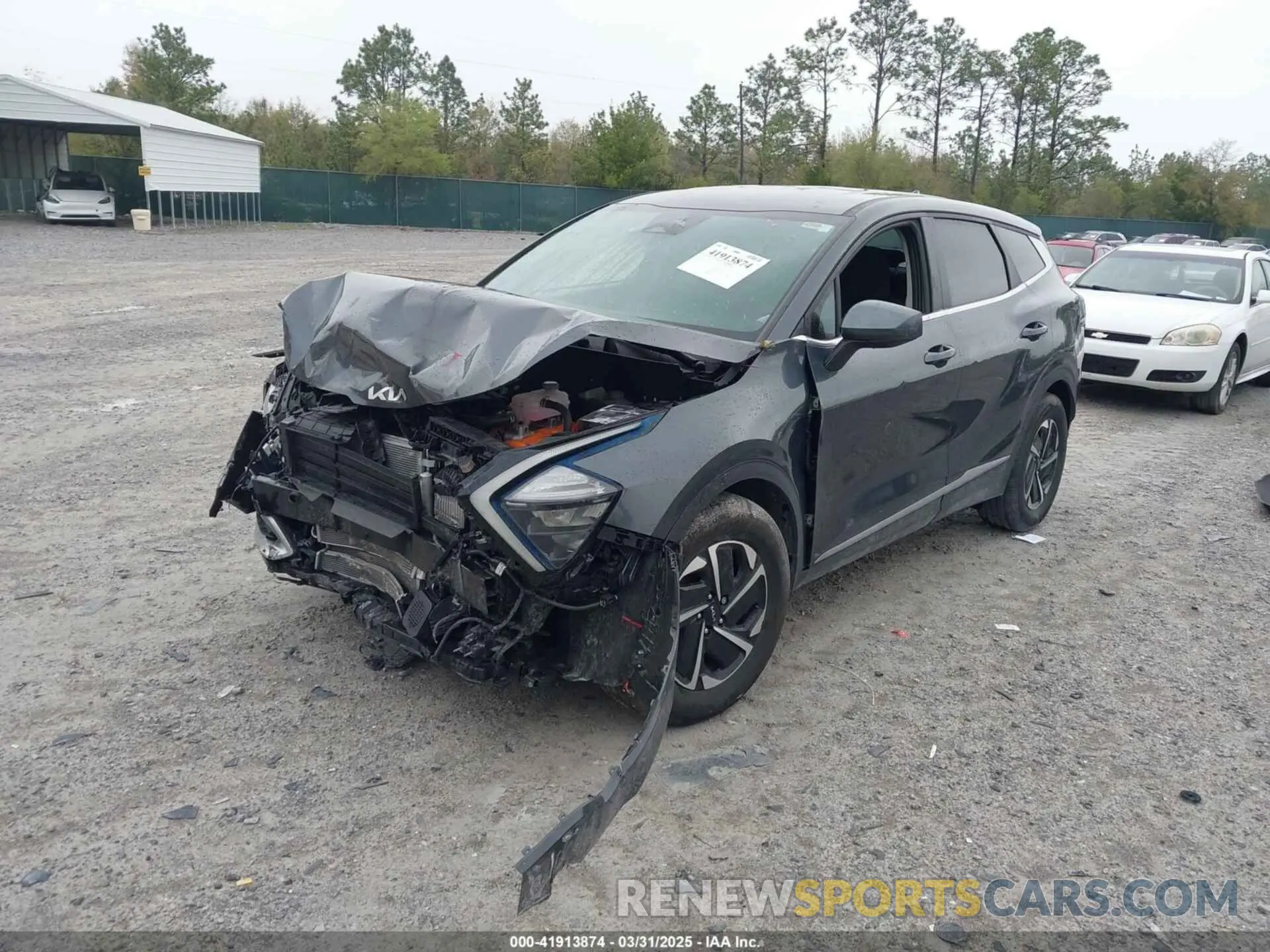 2 Photograph of a damaged car KNDPU3AG7P7073593 KIA SPORTAGE HYBRID 2023